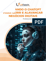 Dominando o ChatGPT para Gerir e Alavancar Negócios Digitais