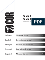 Manual Corghi A224