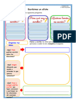 Fichas Sobre Escribimos Afiches