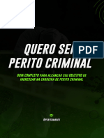 Ebook Quero Ser Perito Criminal