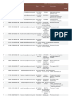 Listagem Completa Unidade COCAT - Acompanhamento Especial e Caixa Principal.