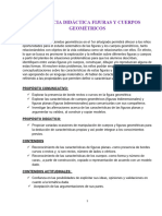 Secuencia Didactica Figuras y Cuerpos Geométricos Primer Grado A