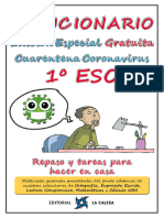 Solucionario Cuaderno Coronavirus 1º Eso