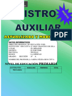 Registro Auxiliar de Asistencia y Evaliación