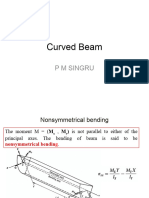 Curved Beam