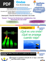 1°EM Física Ondas PPT 03 Al 14 de Mayo