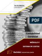 Módulo V Contabilidad Gerencial (ACC-230)