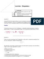 Exercicios Bioquimica