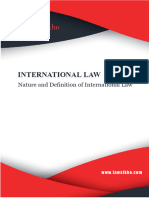 Nature and Definition of International Law-1600167895