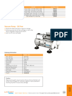 Borosil Vaccum Pump