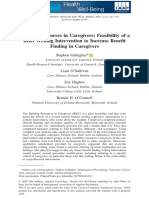 Gallagher Et Al. - 2020 - Building Resources in Caregivers Feasibility of A