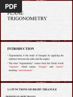 Plane Trigonometry