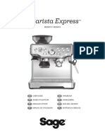 Sage Barista Express Manual ES875 EU UG8 I23 LR