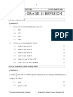 Trigonometry (Workshop Exercises)