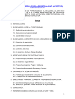 Desarrollo Personalidad (Dllo Afectivo)