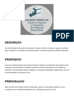 Agentes Químicos - Gases e Vapores e Programa de Proteção Respiratória