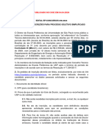 059 Abertura de Inscrição PS PEA Conversão Eletromecânica de Energia DOE