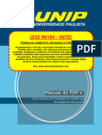 Resolução - (032 99194 - 8972) - Manual Do Pim V - Curso Superior de Tecnologia em Gestão Da Tecnologia Da Informação