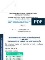 Tratamiento Drenaje Acido de Roca