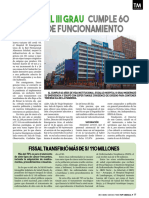 Cumple 60 Años de Funcionamiento: Hospital III Grau