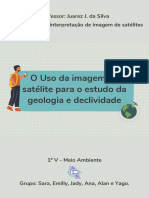 O Uso Da Imagem de Satélite para o Estudo Da Geologia e Declividade