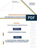 Compendio Unidad 1 Maestría en Salud Pública