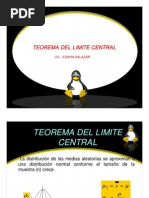 Teorema Del Limite Central 