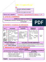 Sesión Contamos y Representamos 1 y 2