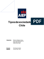 Trabajo Tipos de Soc. en Chile