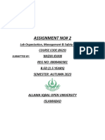 Assignment No# 2: Nadia Khan REG NO: 0000460381 B.ED (1.5 YEARS) Semester: Autumn 2023