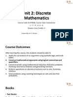 Unit 2 Logic of Quantified Statements