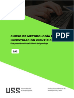 Curso de Metodología de La Investigación Científica