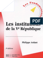 Les Institutions de La Ve République (Philippe Ardant) (Z-Library)