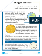 Planets and The Solar System Differentiated Reading Comprehension MA