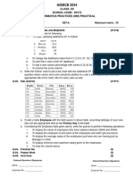 AISSCE 2024 XII IP Practical Question Paper Set A