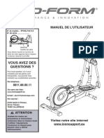 Pro-Form SpaceSaver 700 Crosstrainer