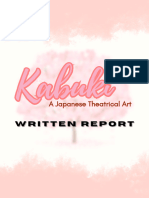 Kabuki Written Report