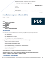 SEHS7633 - Procedimiento de Prueba de Batería