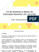 Aula 3 - LDB Do Art. 44 Ao 83.2