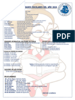 Actividades Del Año Escolar 2024