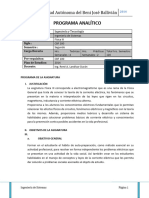 ProgramaAnalitico FISICA III. SISTEMA