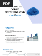 Sulfato de Cobre Pentahidratado