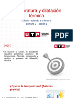 S09 - S2 - Temperatura y Dilatación Termica