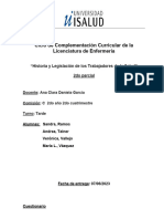 Trabajo Practico Nro 2 Historia y Legislacion de Los Trabajadores de La Salud