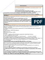 Série D'éxercices Des Transformations Associées Aux Réactions Acido-Basiques2024