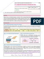 TP1 - Capacité Thermique Massique Eau - Corrigé