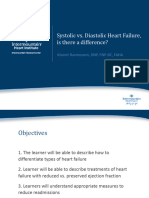 Systolic Vs Diastolic Heart Failure