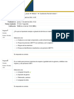 Cuestionario Final Del Módulo 1 Diversidad Sexual