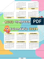 Calendário 2024-2