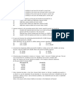 MCQ For Adjustments